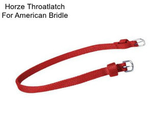 Horze Throatlatch For American Bridle