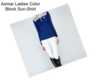 Asmar Ladies Color Block Sun-Shirt