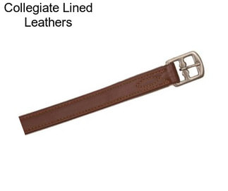 Collegiate Lined Leathers