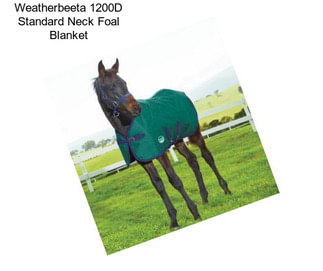 Weatherbeeta 1200D Standard Neck Foal Blanket