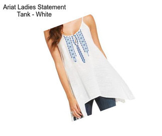 Ariat Ladies Statement Tank - White