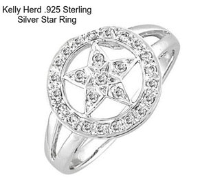 Kelly Herd .925 Sterling Silver Star Ring