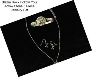 Blazin Roxx Follow Your Arrow Stone 3 Piece Jewelry Set