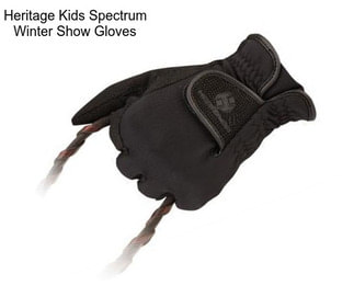 Heritage Kids Spectrum Winter Show Gloves