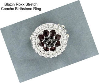 Blazin Roxx Stretch Concho Birthstone Ring