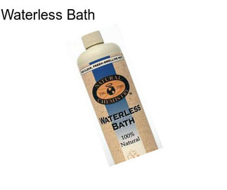 Waterless Bath