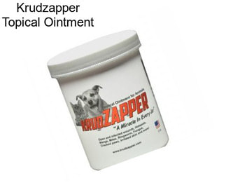 Krudzapper Topical Ointment