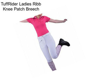 TuffRider Ladies Ribb Knee Patch Breech