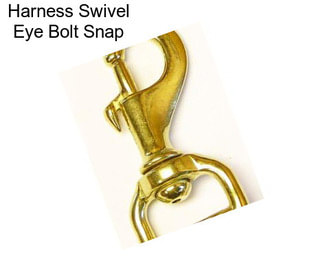 Harness Swivel Eye Bolt Snap