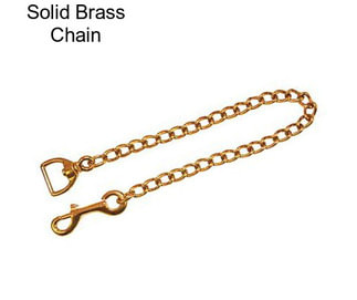 Solid Brass Chain