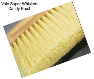 Vale Super Whiskers Dandy Brush