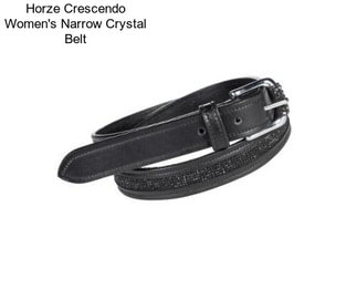Horze Crescendo Women\'s Narrow Crystal Belt