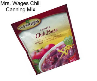 Mrs. Wages Chili Canning Mix