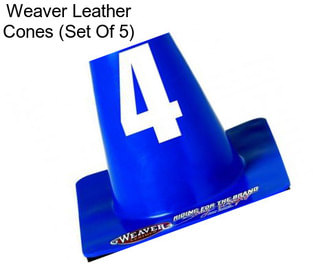 Weaver Leather Cones (Set Of 5)