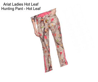 Ariat Ladies Hot Leaf Hunting Pant - Hot Leaf