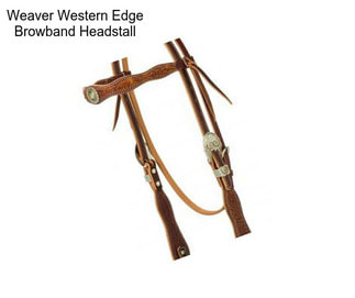 Weaver Western Edge Browband Headstall