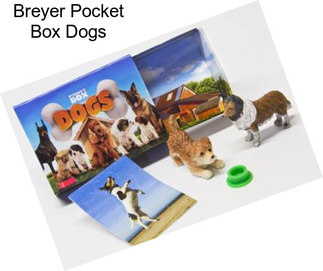 Breyer Pocket Box Dogs