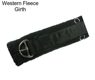 Western Fleece Girth