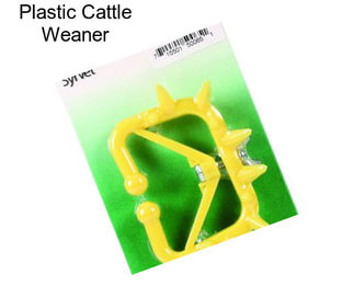 Plastic Cattle Weaner