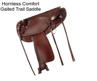 Hornless Comfort Gaited Trail Saddle