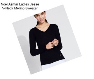 Noel Asmar Ladies Jesse V-Neck Merino Sweater