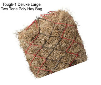 Tough-1 Deluxe Large Two Tone Poly Hay Bag