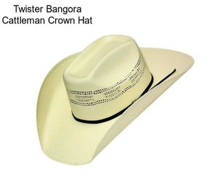 Twister Bangora Cattleman Crown Hat