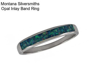 Montana Silversmiths Opal Inlay Band Ring