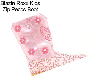 Blazin Roxx Kids Zip Pecos Boot