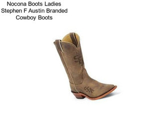 Nocona Boots Ladies Stephen F Austin Branded Cowboy Boots