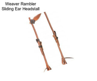 Weaver Rambler Sliding Ear Headstall