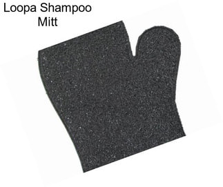 Loopa Shampoo Mitt