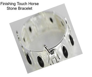 Finishing Touch Horse Stone Bracelet