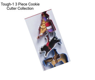 Tough-1 3 Piece Cookie Cutter Collection