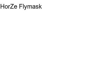 HorZe Flymask