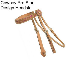 Cowboy Pro Star Design Headstall