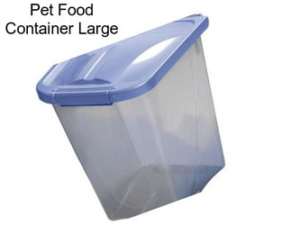 Pet Food Container Large