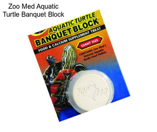 Zoo Med Aquatic Turtle Banquet Block