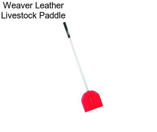 Weaver Leather Livestock Paddle