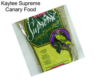 Kaytee Supreme Canary Food