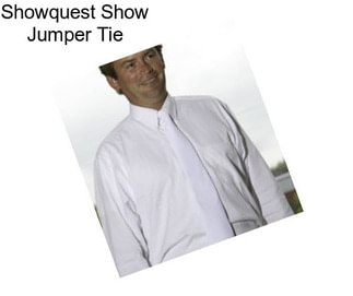 Showquest Show Jumper Tie