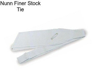 Nunn Finer Stock Tie