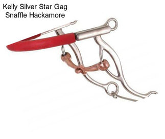 Kelly Silver Star Gag Snaffle Hackamore