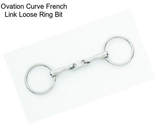 Ovation Curve French Link Loose Ring Bit