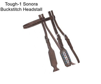 Tough-1 Sonora Buckstitch Headstall