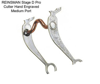 REINSMAN Stage D Pro Cutter Hand Engraved Medium Port