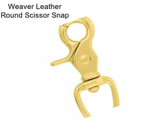 Weaver Leather Round Scissor Snap