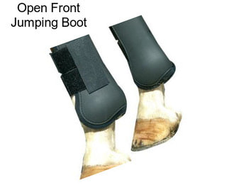 Open Front Jumping Boot