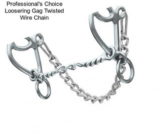 Professional\'s Choice Loosering Gag Twisted Wire Chain