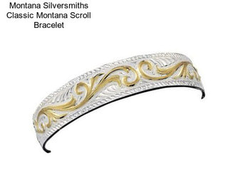 Montana Silversmiths Classic Montana Scroll Bracelet